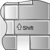 Клавиша Shift