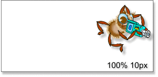 background-position:100% 10px